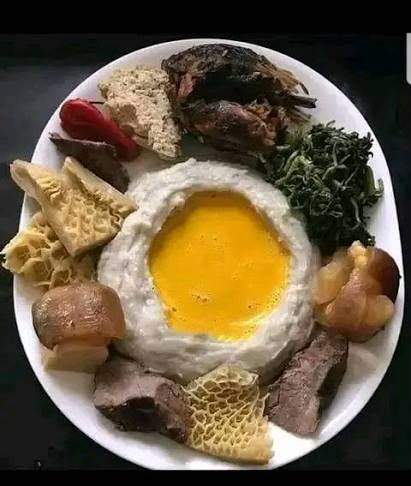 Achu & yellow soup, an African dish from Amahs Kitchen