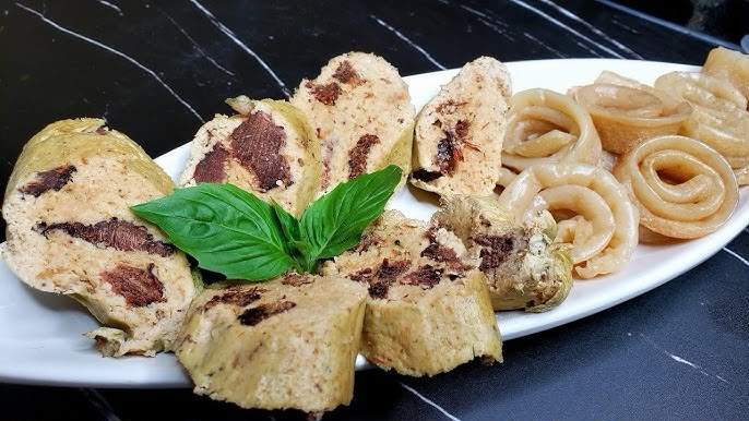 Egussi-Pudding , an African dish from Amahs Kitchen