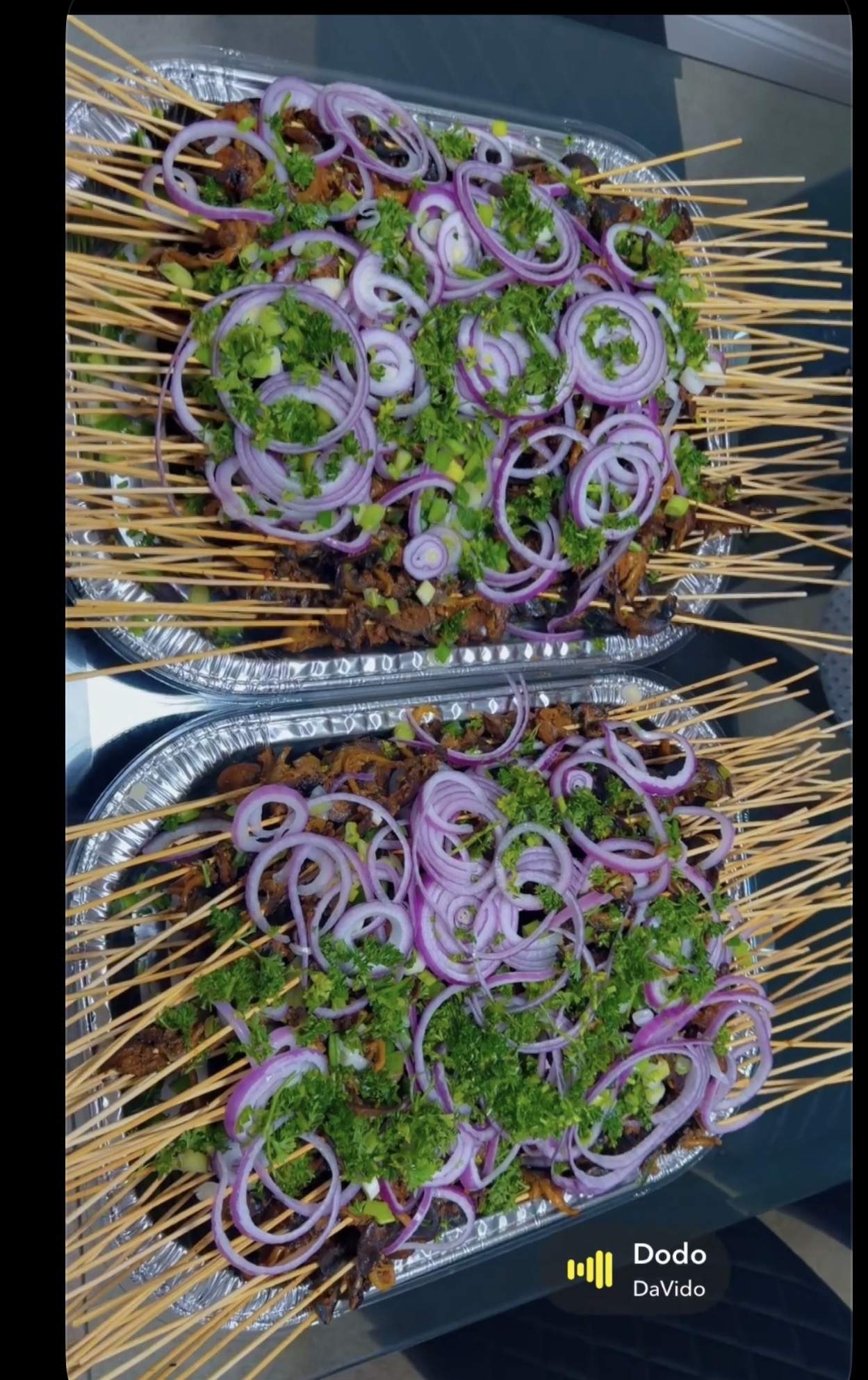 Suya-steak snails , an African dish from Amahs Kitchen
