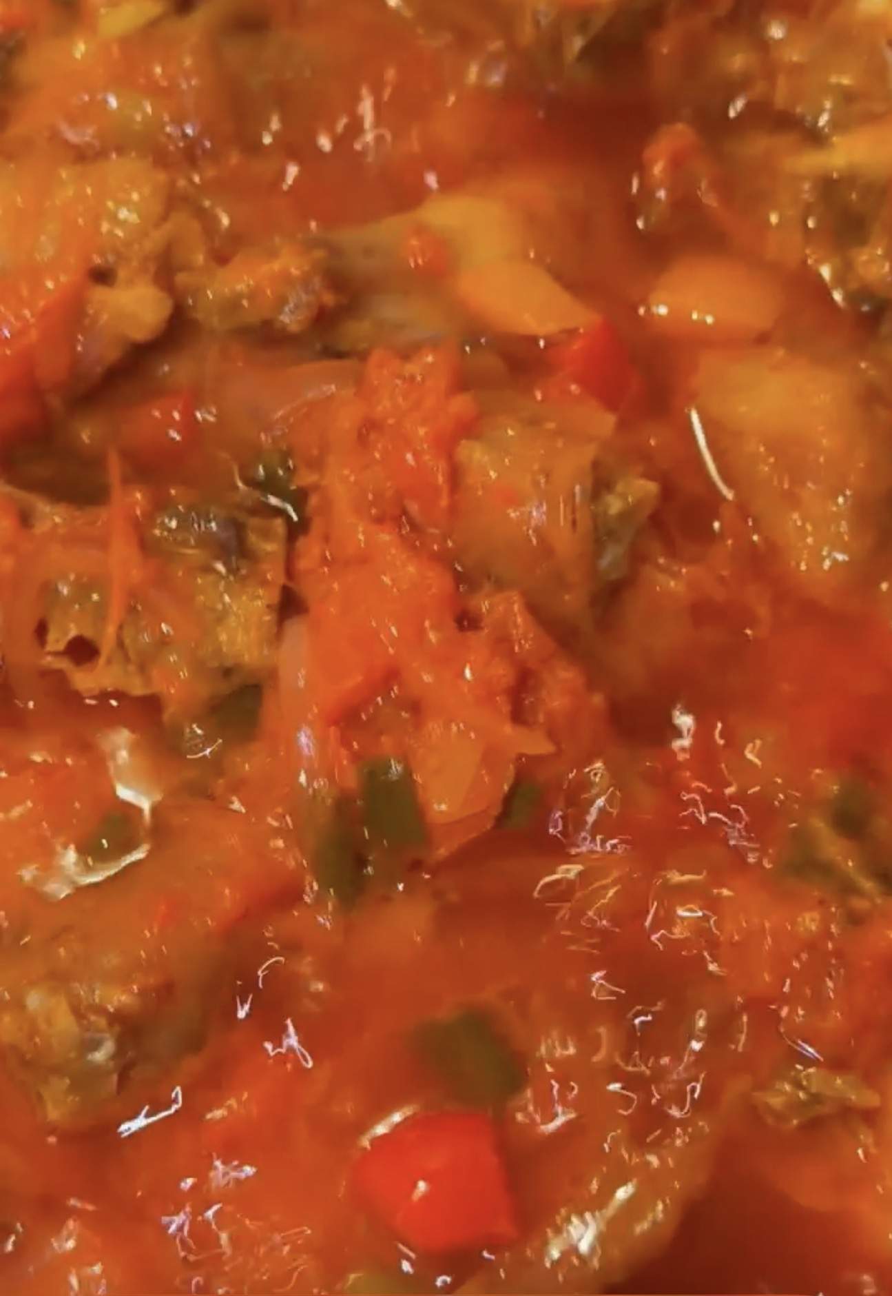 Chicken-stew, an African dish from Amahs Kitchen